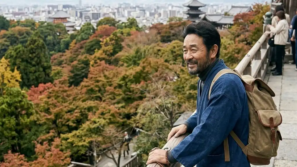 清水寺の舞台からの景色