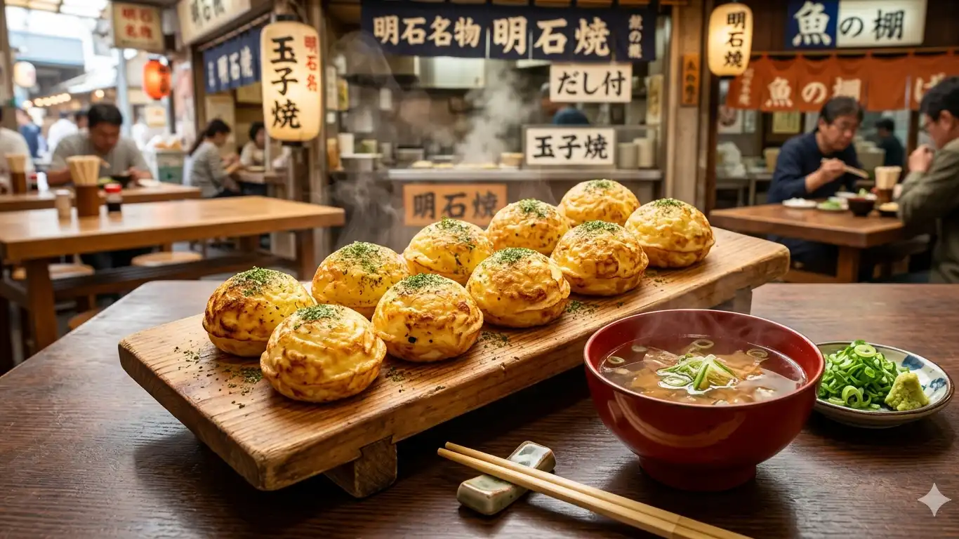 明石の明石焼き