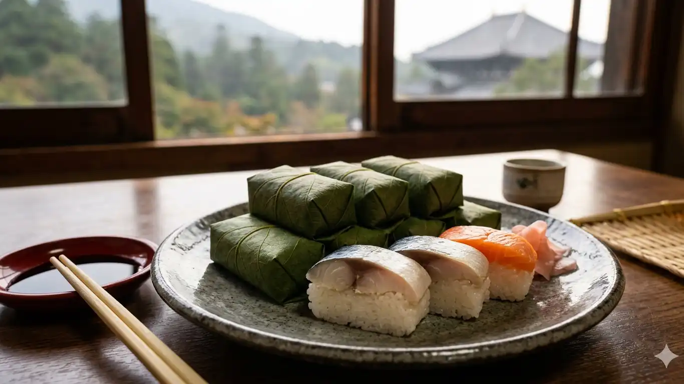 奈良の柿の葉ずし